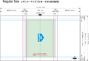 レギュラーサイズ片面フィルム印刷