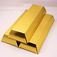 金塊のようなボックスティッシュ